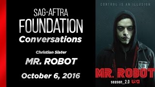Conversations with Christian Slater of MR. ROBOT