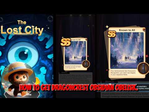 How to Get Dragoncrest Obsidian Obelisk in Bid Master! (Lost City Full Workflow)