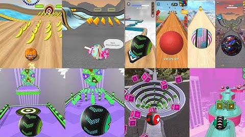 GOING BALLS PORTAL RUN _ SUPER BONUS LEVEL GAMEPLAY_ BANANA FRENZY 🍌 SPEED RUN  ANDROID MOBILE GAMES