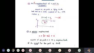 3. Analytic functions -- part1 (regions in the complex plane, functions of a complex variable)
