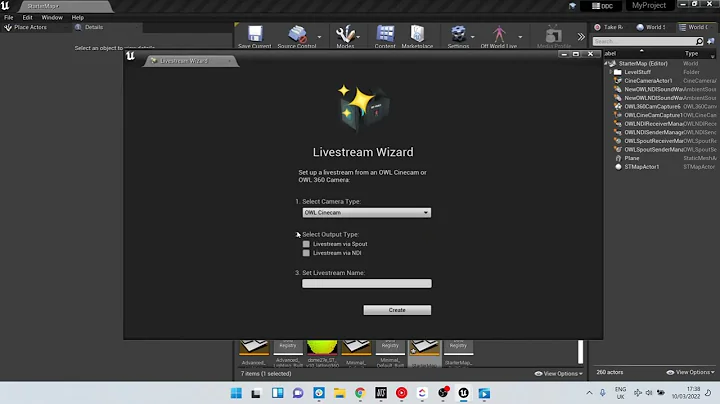 How to Instantly Live-Stream from Unreal Engine to NDI, RTMP, SRT, RTSP, Spout, Virtual Webcam