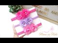 Faixa para Bebê Flor Orquídea/Diy Ribbon Bow - Kaká Magalhães