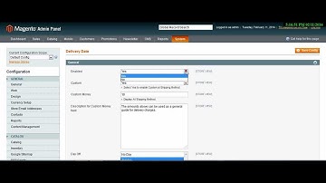 Magento Delivery Date | Order Delivery Date Extension - Cmsmart.net