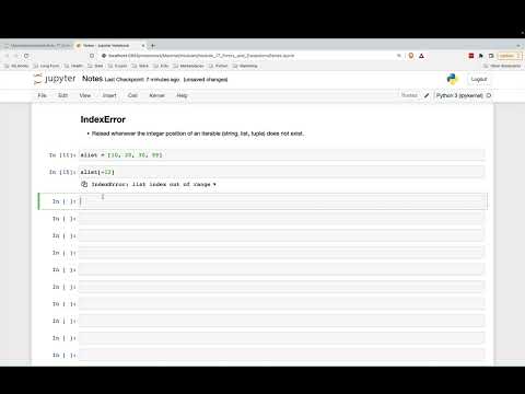 05 The IndexError