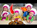 Five Kids Let us bake cookies Nursery Rhymes & Kids Songs