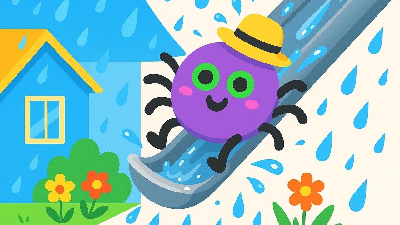 Whisky il ragnetto 🕷️ Filastrocca per bambini