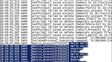 Groovy Scripting Part 1
