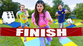 SURVIVE this Extreme BOARD GAME Challenge w/ Fun Mini Games Battles IRL screenshot 5