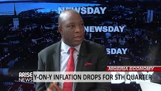 NIGERIA ECONOMY: YEAR-ON-YEAR INFLATION DROPS FOR 5TH QUARTER
