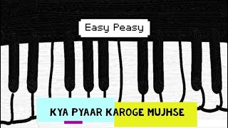 Kya pyaar karoge mujhse - Easy Piano Tutorial