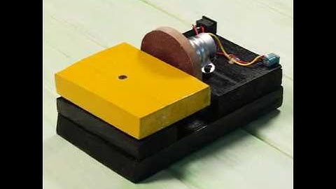 Make your Own Mini Disc Sander