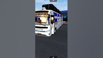 VEGA NON AC SLEEPER BUS MOD FOR BUS SIMULATOR INDONESIA💥BUSSID SLEEPER BUS MOD #bussidmod #shorts