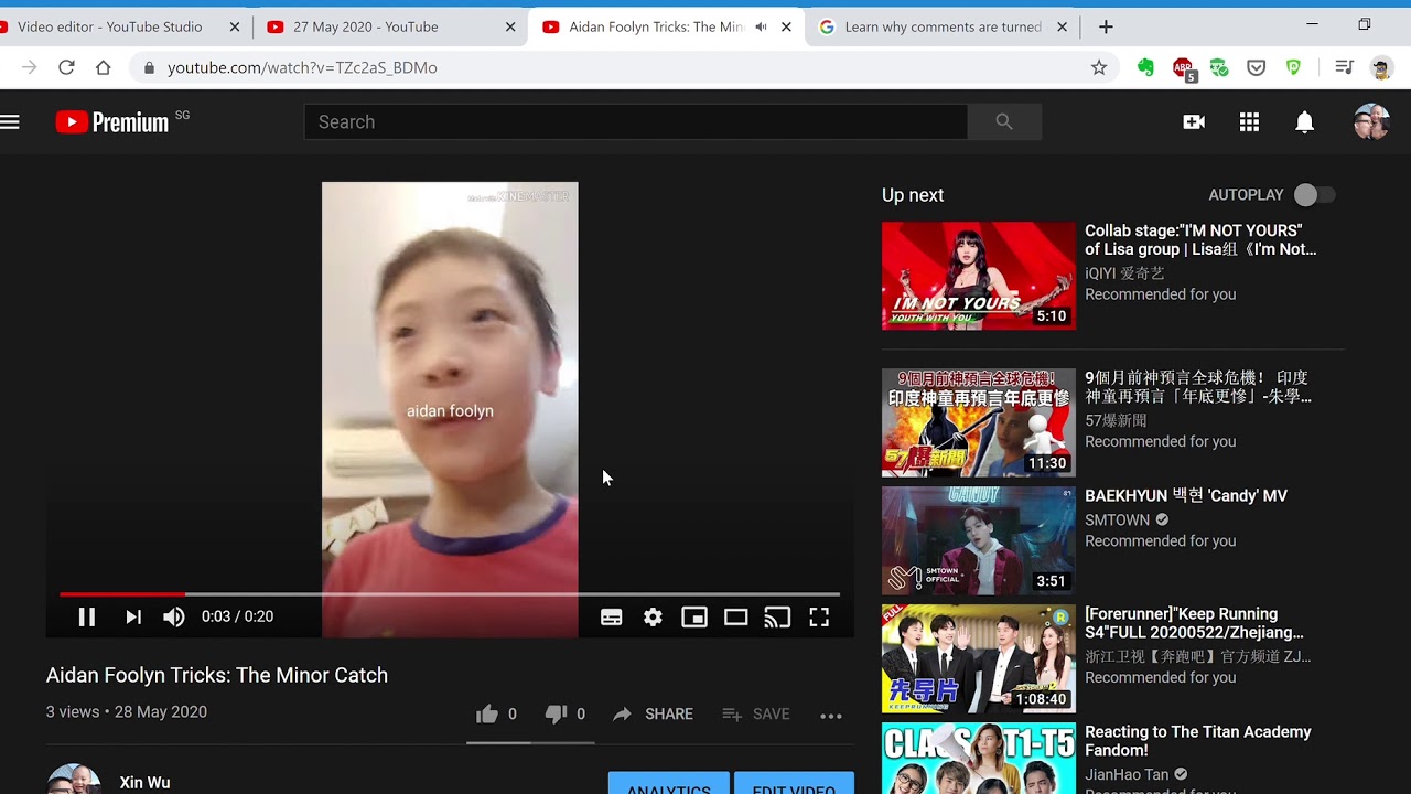 Watching Some Of My Videos 2 - YouTube
