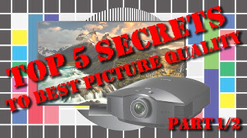 The 5 Secrets of Image Quality (Part 1) TOP SECRET