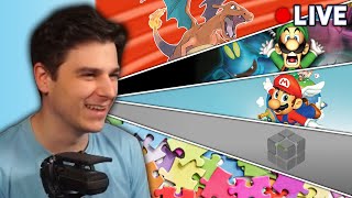 5 Game Randomizer (FRLG, SMW, Clubhouse Games, Twisty Cube, Refunct)