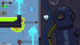 Splasher - Level 09 - Stick on the Water - Gold Time Attack