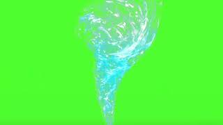 Green Screen Water Cyclone