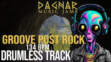 Groove Post Rock - DRUMLESS TRACK | 134 BPM | Play Along for Drummers