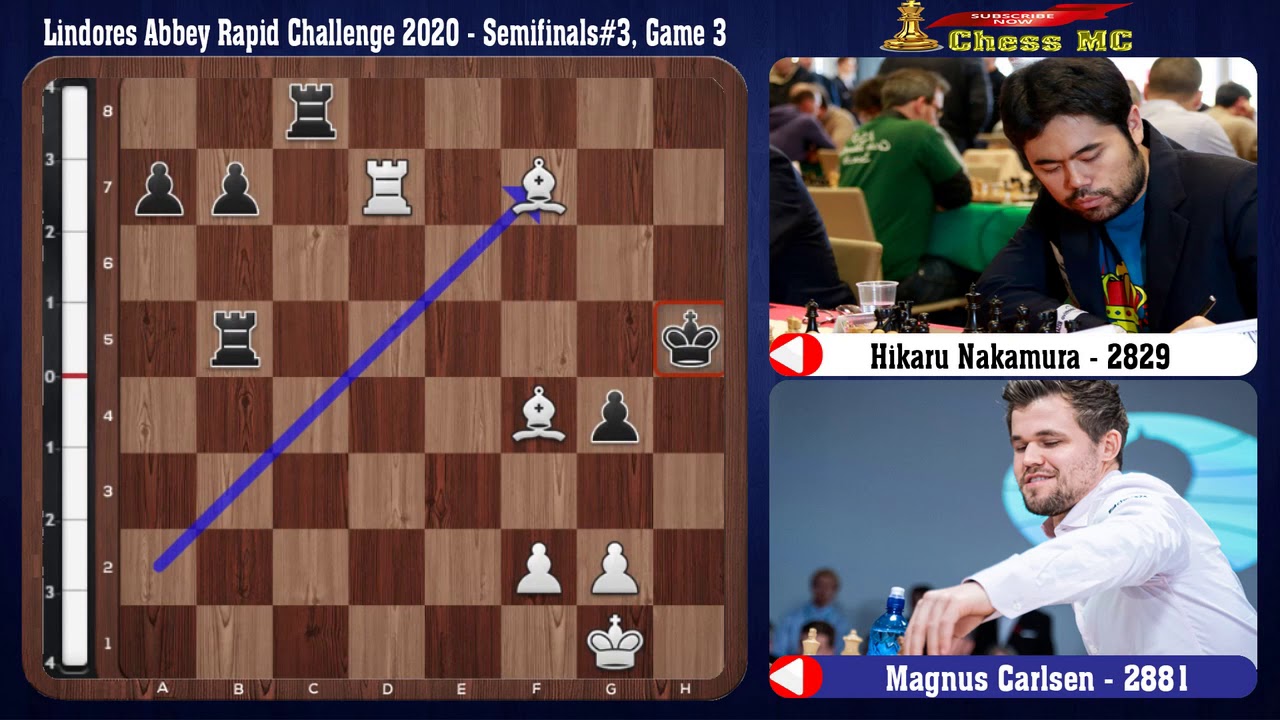 Chess: Magnus Carlsen and Hikaru Nakamura level in Lindores semis, Magnus  Carlsen