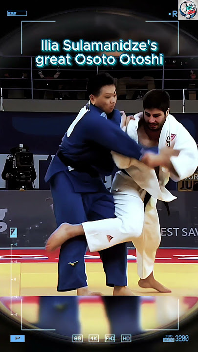 Incredible Flow: Ilia Sulamanidze's Osoto Otoshi on Display! 🎥💥 #shorts #judo