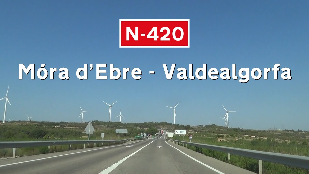 [E] N-420 Móra d'Ebre - Valdealgorfa