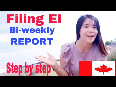 HOW TO FILE CERB/ EI BI-WEEKLY REPORT|STEP BY STEP PROCESS EI/CERB REPORT ONLINE