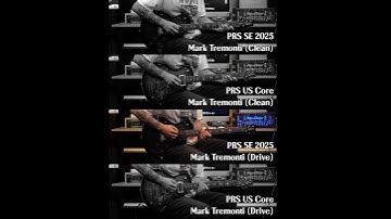 『PRS Mark Tremonti』 PRS SE 2025 vs US Core I Creed - One Last Breath & Alter Bridge - Metalingus