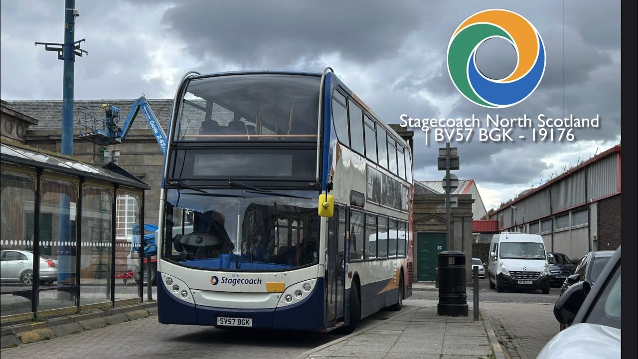 [𝙈𝙖𝙭𝙚𝙙/𝙏𝙝𝙧𝙖𝙨𝙝] Stagecoach North Scotland | BV57 BGK - 19176 | ADL E400 Dennis Trident II (€4-Voith)