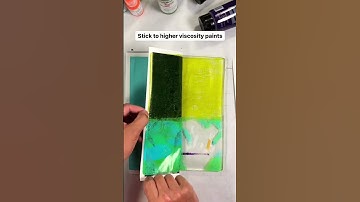 Troubleshooting magazine image transfers on a gel plate... PAINT!  #art #imagetransfer #gelplate