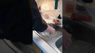 Cleaning things stuck in a crisper