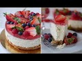 Gyors sütés nélküli TÚRÓTORTA 🍓❤️ recept!