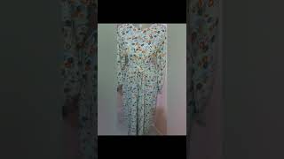 قستان مزهر كلوش ?? sewing hijabcouture motivation fashion shortvideo موديلات_2023 خياطة