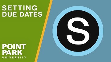 How to Set Due Dates in Schoology - Tutorials for Point Park Instructors
