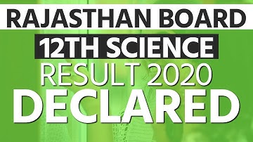 RBSE Rajasthan Board 12th Science Result 2020: जारी हुआ 12th Science का Result, जानें किसने किया Top