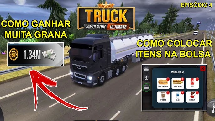 Truck simulate ultimate Mod dinheiro infinito 💰 2023 atualizado. 