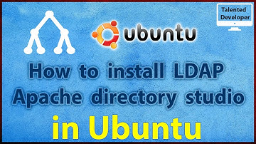 How to install LDAP Apache directory studio in Ubuntu