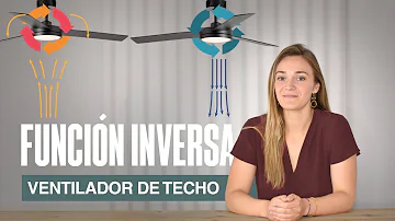 ¿Qué es el modo invierno en un ventilador de techo?