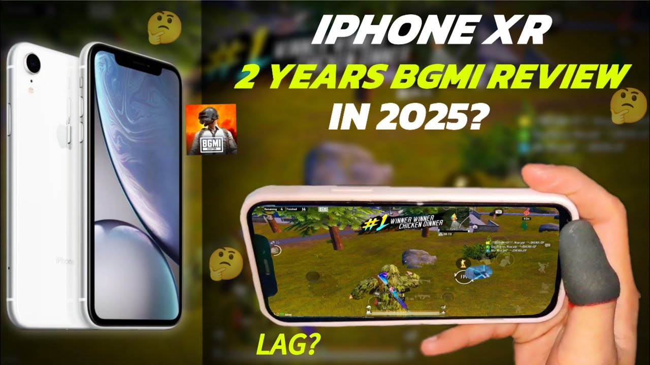 IPHONE XR 2 YEARS BGMI REVIEW IN 2025?🔥| Lag? Battery?