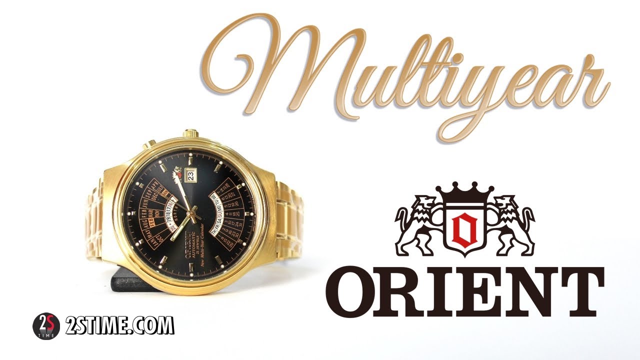 Orient Multi-Year Calendar FEU00008B | Total Gold