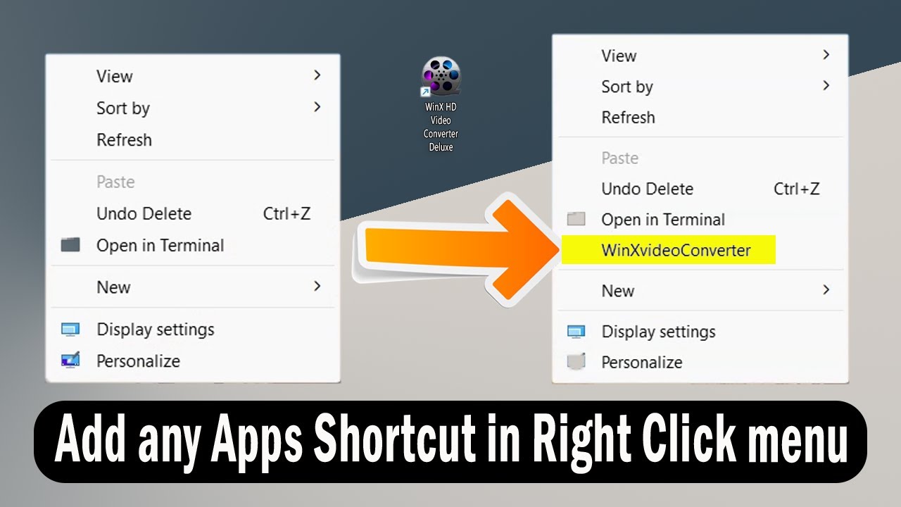 How To Add A Program To Right Click Menu In Windows 11 Customize 