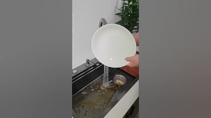 Lefton Waterfall Workstation Kitchen Sink Set With Digital Temperature Display& Knife Holder-KS2204