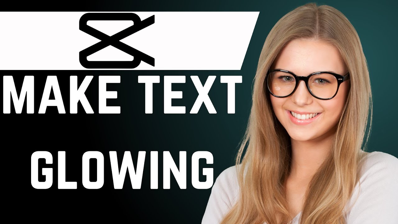 How to Make Glowing Text in Capcut PC - YouTube