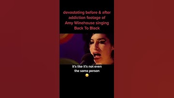 Devastating Before & After Clips Of Amy Winehouse Tiktok gamblingguard #Shorts