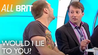 David Mitchell RANTS at Rhod Gilbert Over Dogs Eating Marmite | Would I Lie To You | All Brit