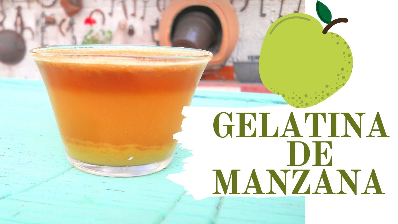GELATINA DE MANZANA SIN AZÚCAR AÑADIDO