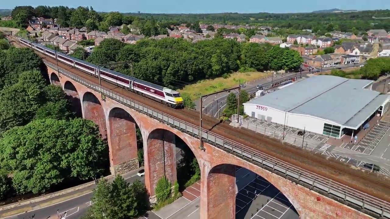 LNER 225 91007 Chester Burn Viaduct 12th July 2026