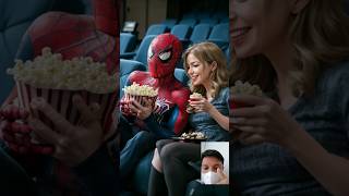 superheroes but watching cinema films ? all characters avengers marvel shhort skibiditoilet