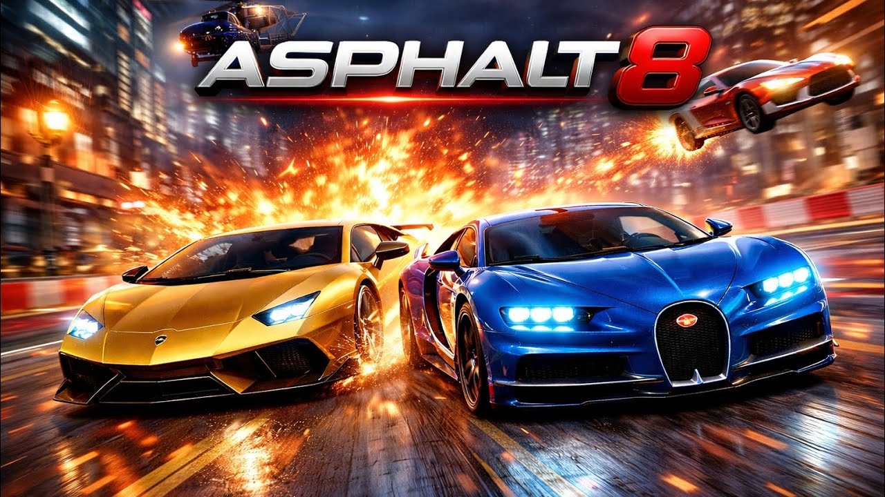 INSANE Lamborghini Speed Run | Asphalt 8 Crazy Racing Gameplay 🔥 - YouTube