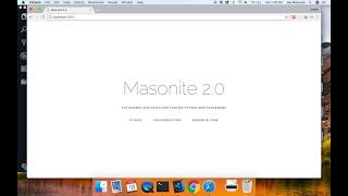 Masonite 2.0 - Basic routing and controllers