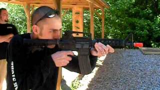 Test firing the WE AWSS GBB at the 5th Ranger Training Base #3